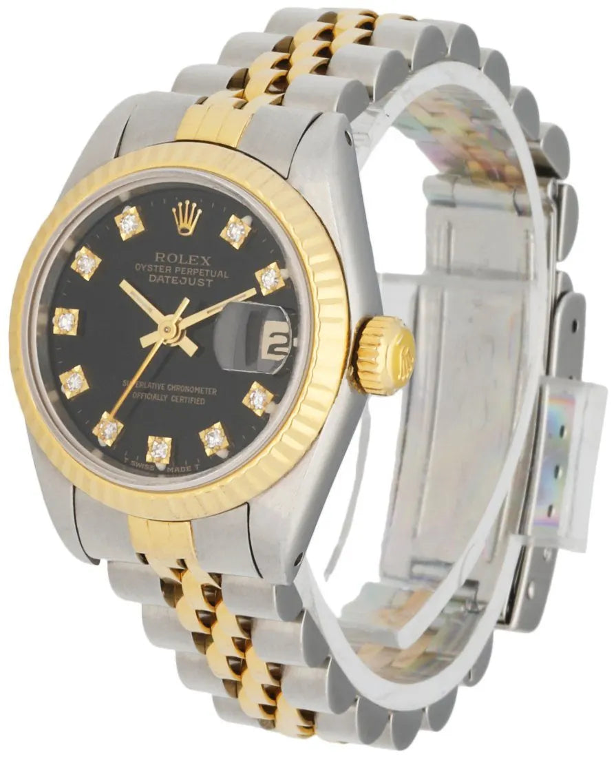 Rolex Two-Tone Diamond Datejust - Hình 2