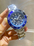 Seiko Prospex Blue Bezel