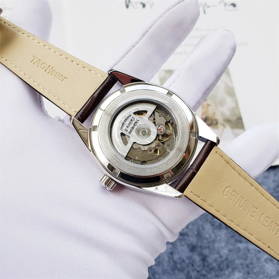 carrera Tag Heuer Silver Dial - Hình 3