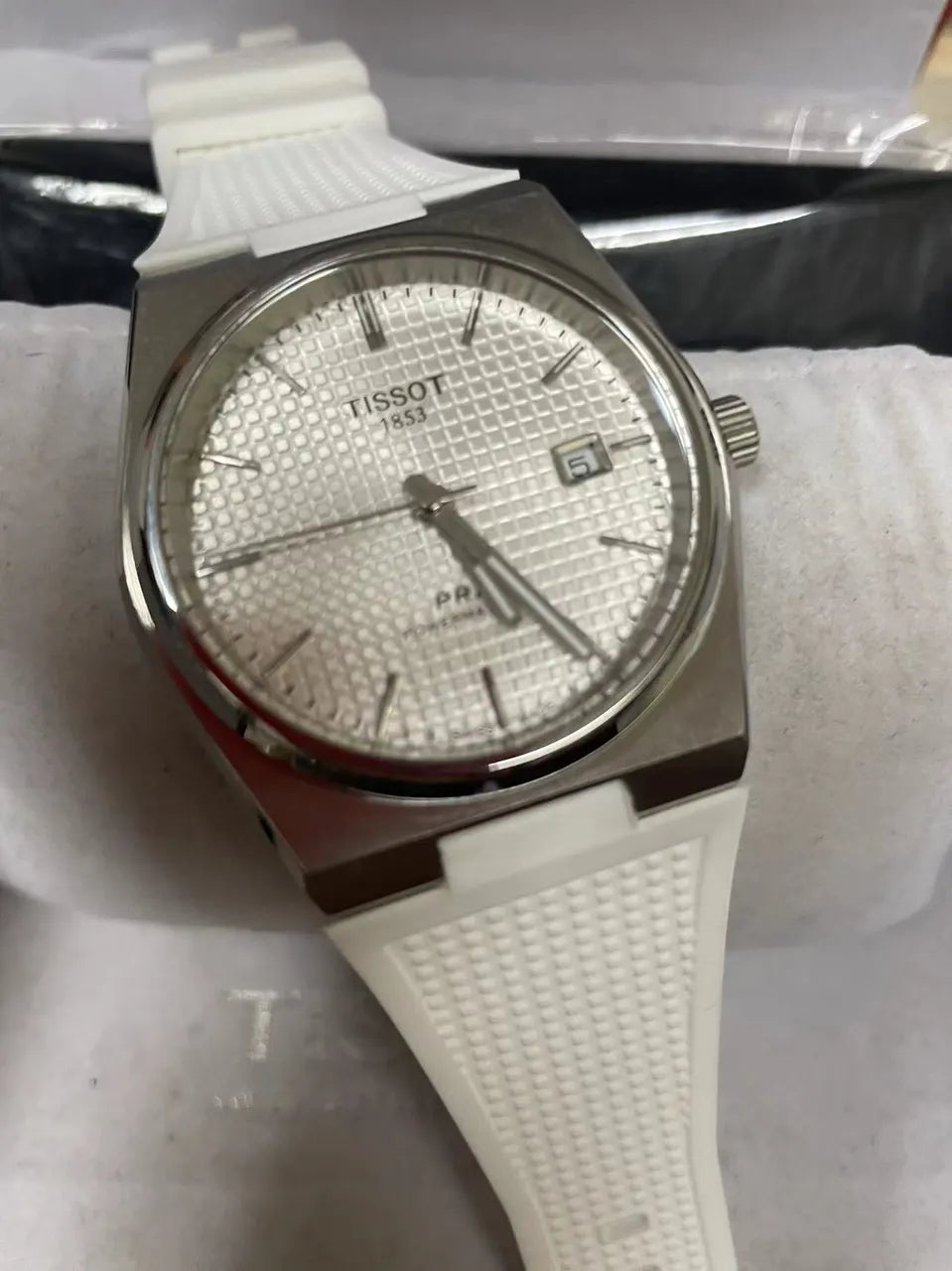 Tissot PRX White Rubber